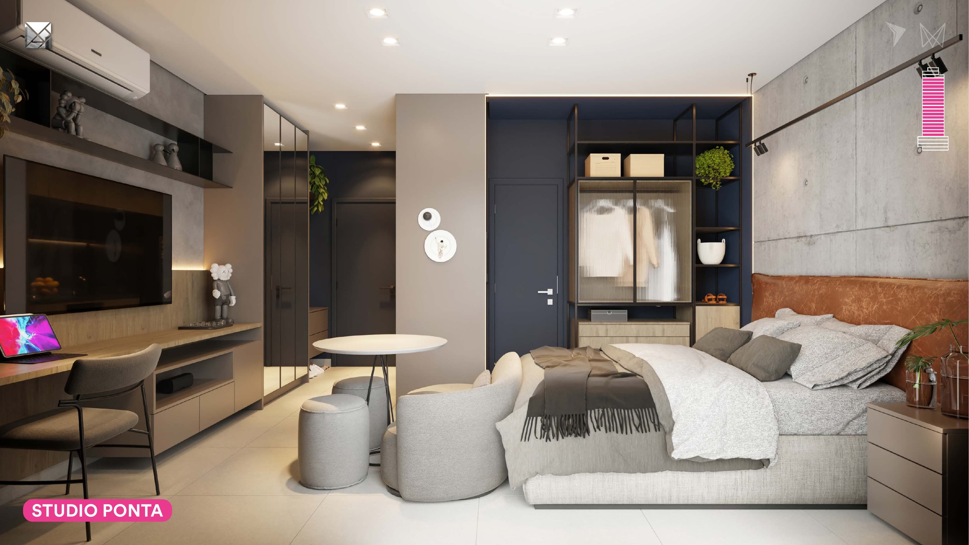 Studio em Tibery - Uberlândia
