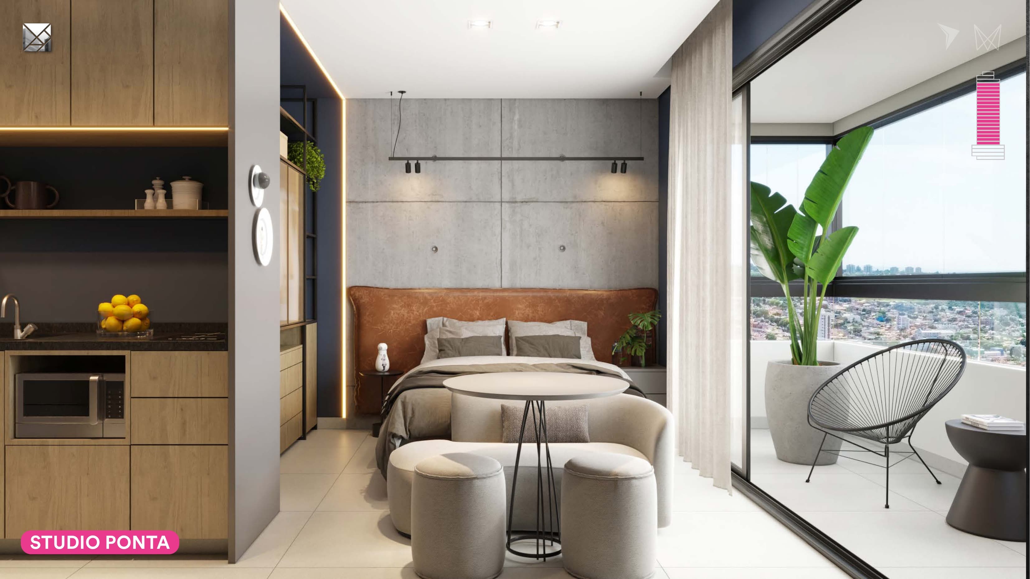 Studio em Tibery - Uberlândia